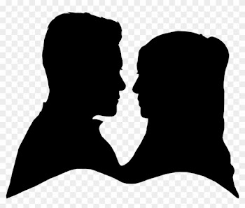 Wedding Invitation Silhouette - Siluet Pengantin Png