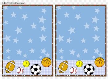 Wedding invitation Sport Baby shower Birthday Clip art - Sports Star Cliparts 