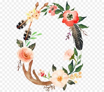 Wedding invitation T-shirt Watercolor painting Wreath Baby shower - Beautifully garland 