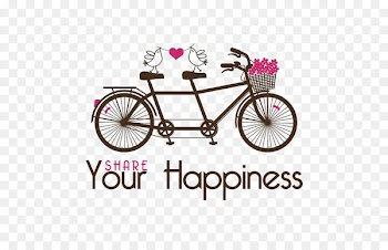 Wedding invitation Tandem bicycle Clip art - Tandem bicycle 