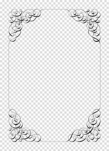 Wedding invitation Template Paper Party, Wedding Invitation Border File, white and black abstract illustration transparent background PNG clipart
