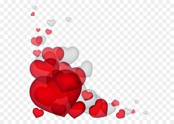 Wedding invitation Valentine's Day Heart Clip art - Transparent Hearts Decor PNG Clipart 