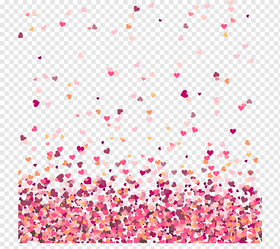 Wedding invitation Valentine's Day Heart Marriage, Valentine's Day love heartbreak confetti, hearts print background, love, wedding, valentines png