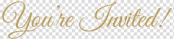 Wedding invitation Village Jewelers Earring Jewellery Gift, youre invited transparent background PNG clipart