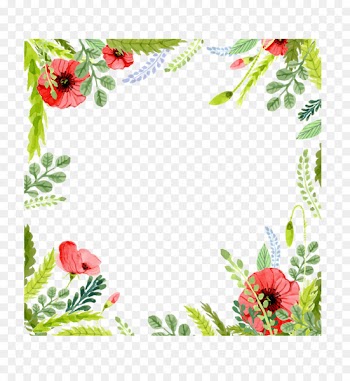 Wedding invitation Watercolor painting Flower - Floral watercolor background 