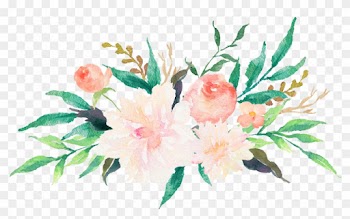 Wedding Invitation Watercolor Painting Flower Floral - Watercolor Flowers