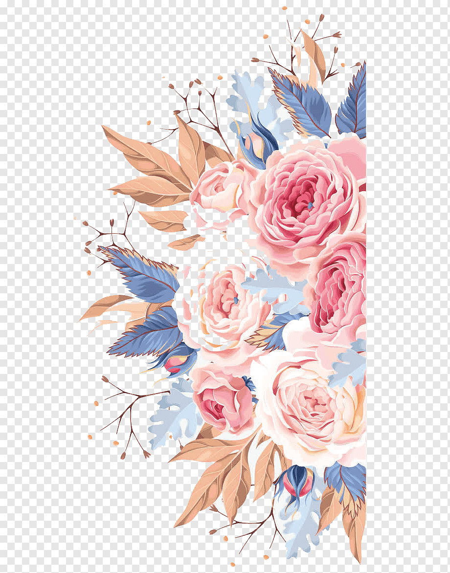 Wedding invitation Watercolor painting Flower, Watercolor flowers, multicolored flowers illustration, watercolor Leaves, flower Arranging, hand png