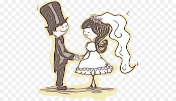 Wedding Invitation, Wedding Anniversary, Wedding, Cartoon, Human PNG