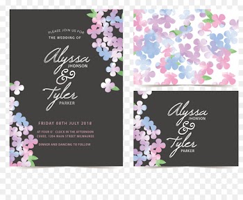 Wedding invitation - Wedding invitations 