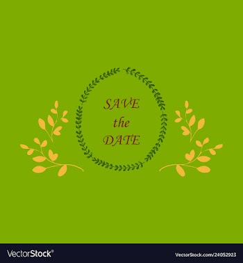 Wedding invitation with rose flowers and leaves vector image