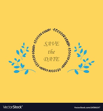Wedding invitation with rose flowers and leaves vector image