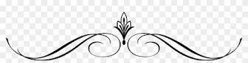 Wedding Line Designs , Swirl - Blue Decorative Lines Png