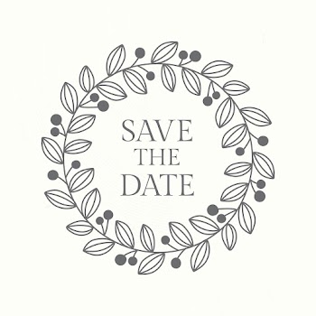 Wedding logo vector template in botanical… | Free stock illustration | High Resolution graphic