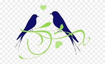 Wedding Love Bird Clip Art - Clip Art Love Birds