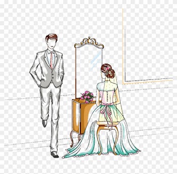 Wedding Marriage Bridegroom Illustration - Wedding