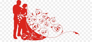 Wedding Marriage Clip art - Silhouette marriage 
