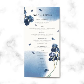 Wedding menu | Free stock vector - 579275