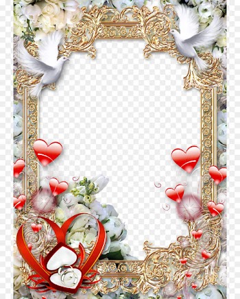 Wedding photography Picture Frames - Wedding Frame Clipart PNG 