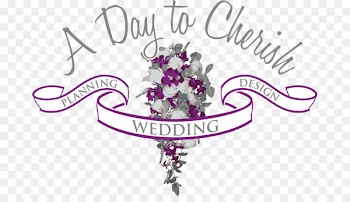 Wedding Planner Wedding reception Logo A Day to Cherish - Wedding Planning & Design Company - wedding logo 
