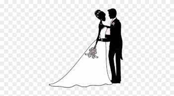 Wedding Png Transparent Images - Bride And Groom Cartoon