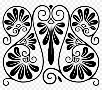 Wedding Program Clipart Graphic Design - Gramática Grega - E. Ragon