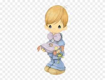 Wedding Programs Clip Art Free - Niños Precious Moments