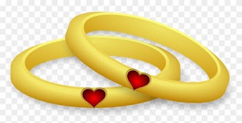 Wedding Ring Art - Ring Clipart Cartoon Wedding Rings