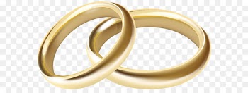Wedding ring Clip art - Wedding Rings Transparent PNG Clip Art Image 