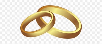 Wedding Ring Clipart 11, - Trouwringen Png