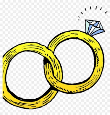 Wedding Ring Clipart Image Joined Wedding Rings Christian - Wedding Rings Clip Art