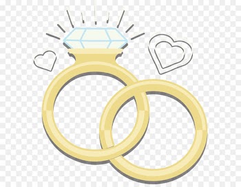 Wedding ring Diamond Euclidean vector - Sparkling wedding rings 