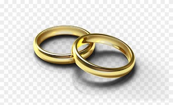 Wedding Ring Drawings 7, Buy Clip Art - แหวน ทอง Png