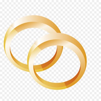 Wedding ring Engagement ring Diamond - metal cartoon 