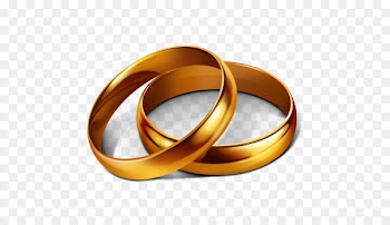 Wedding ring Engagement ring Wedding invitation Clip art - Wedding golden rings PNG image 