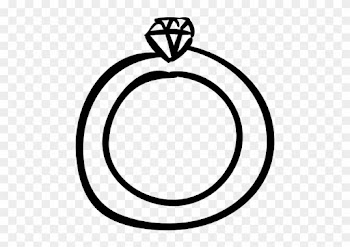 Wedding Ring Free Icon - Drawn Wedding Rings Png