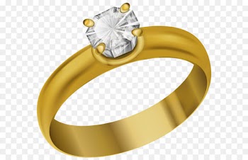 Wedding ring Gold Clip art - Ring Transparent PNG Clip Art Image 