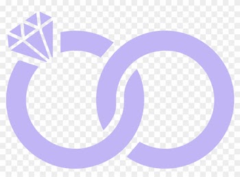 Wedding Ring Icon Logo