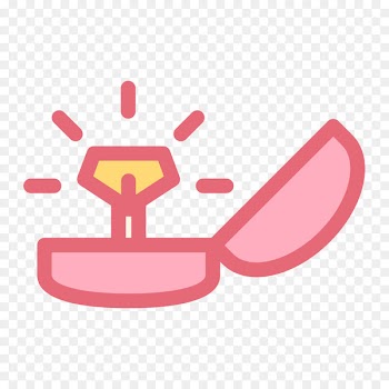 Wedding ring Jewellery Computer Icons - pink color 