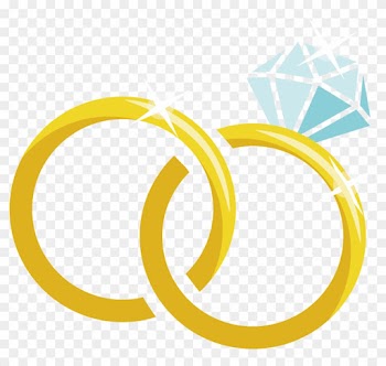 Wedding Ring Marriage - Cartoon Wedding Ring Transparent