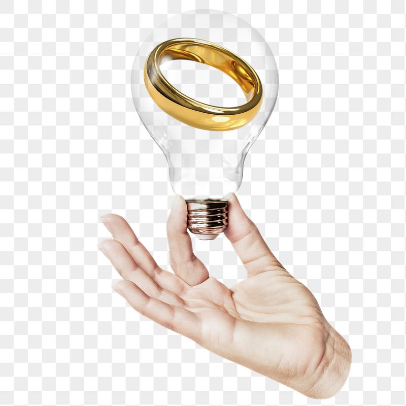 Wedding ring png sticker, hand | Free PNG - rawpixel