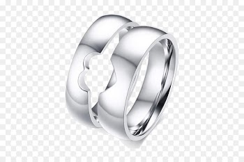 Wedding ring Puzzle ring Engagement ring - wedding ring 