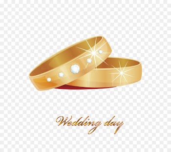 Wedding ring Stock photography Diamond - Gold Wedding Rings 