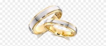 Wedding Ring Transparent Background - Wedding Ring Gold With White Gold