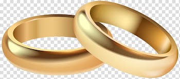Wedding ring, Wedding Rings watercolor transparent background PNG clipart