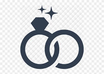 Wedding Rings Couple - Engagement Icons