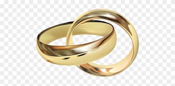 Wedding Rings Png Clip Art - Gold Wedding Rings Png