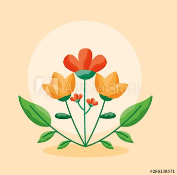 wedding save the date flowers card