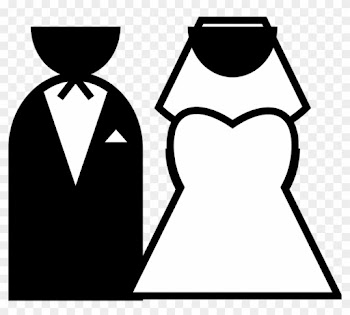 Wedding Vector Graphics 14, - Bride And Groom Cartoon