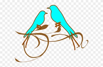 Wedding Vector Love Birds