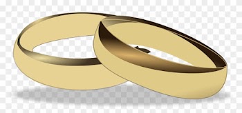 Wedding, Wedding Rings Wedding Marriage Alliance Lo - Wedding Rings Clip Art
